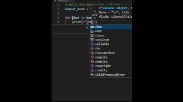 "Python in a Minute: Create Custom ASCII Art Banners! 🐍🎨 | #Shorts #Trending #Viral