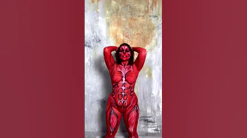 HUXLEY SCHOOL OF MAKEUP Happy New Year Shorts Makeupschool Makeup Bodypaint 