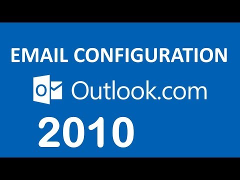 How to configure an email account in Outlook 2010 - Configuring Email in Outlook 2010 in Urdu Hindi