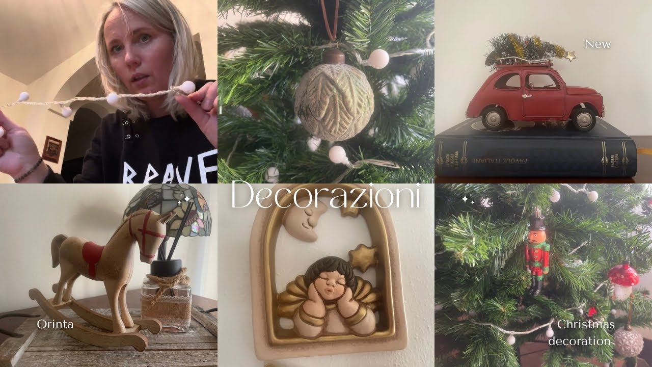 Facciamo albero di Natale 🌲 insieme/ Decorazioni natalizie 🎅
