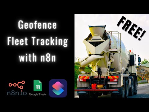 Track Fleet & Crew Automatically with Just a Smartphone! (No IoT, No GP$ Trackers) using #n8n
