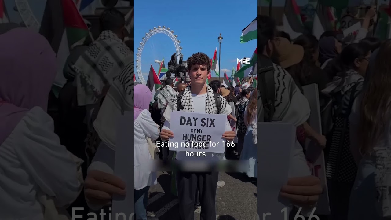 American chef Max La Manna breaks his hunger strike for Gaza in hopes of starting again later