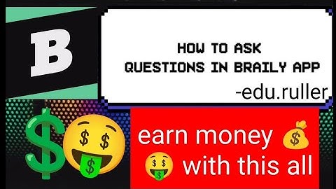 how to ask question on brainly app