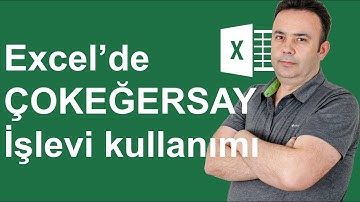#Excel #ÇOKEĞERSAY işlevi nasıl kullanılır?- CANLI Ders Anlatımı -577. video | Ömer BAĞCI