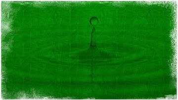 Slow Motion Green Water Drops With Special Effect l Motion Loop l Relaxation Video l Motion Video