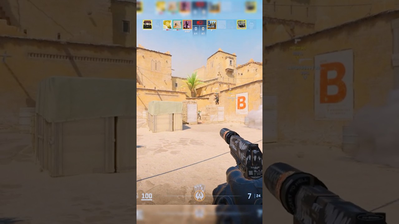 USP-S Quad Headshot | Almost Ace!CS2 Dust2