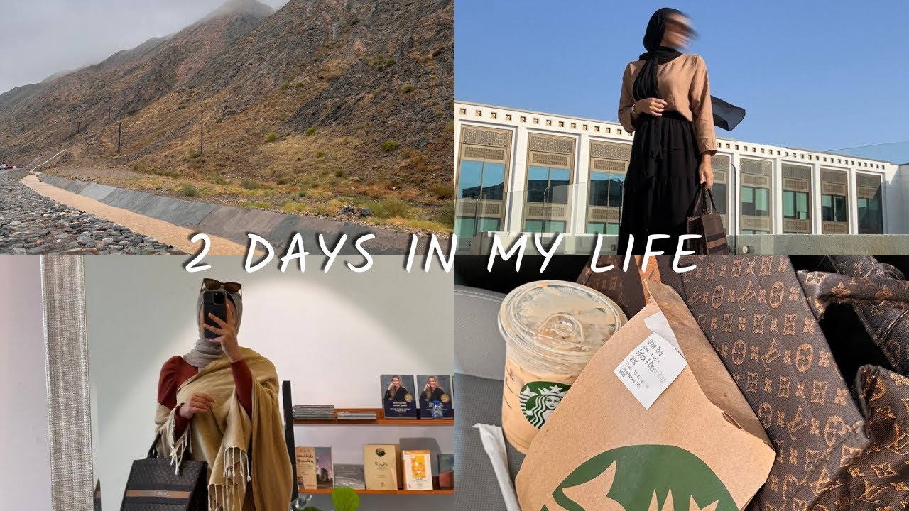 يوميات مُحامية / Rain , chitchat, work , meeting with friends 🤎