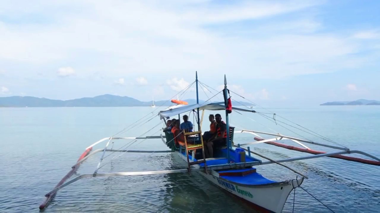 Port Barton - Island hopping