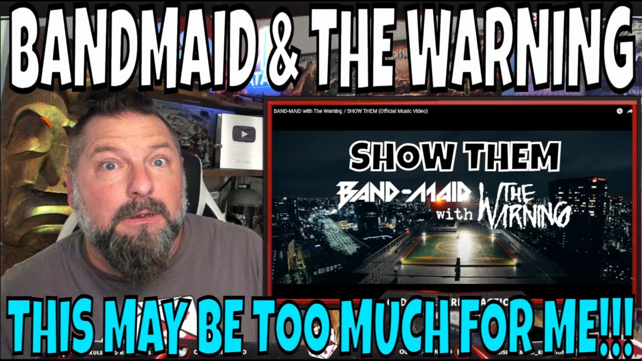 BAND-MAID with The Warning / SHOW THEM | OLDSKULENERD REACTION