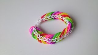 Браслет Друзья, Радужки Rainbow Loom Браслет Друзья, Радужки Rainbow Loom