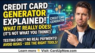Credit Card Generator Explained (What It Really Does) | CardUpNow