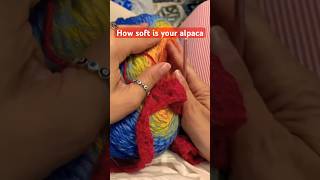 ? ? Crochet with soft alpaca yarn yarn diy crochet