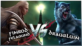 FINROD FELAGUND vs DRAUGLUIN (4 Round +1) | Dagor Hero Savaşları