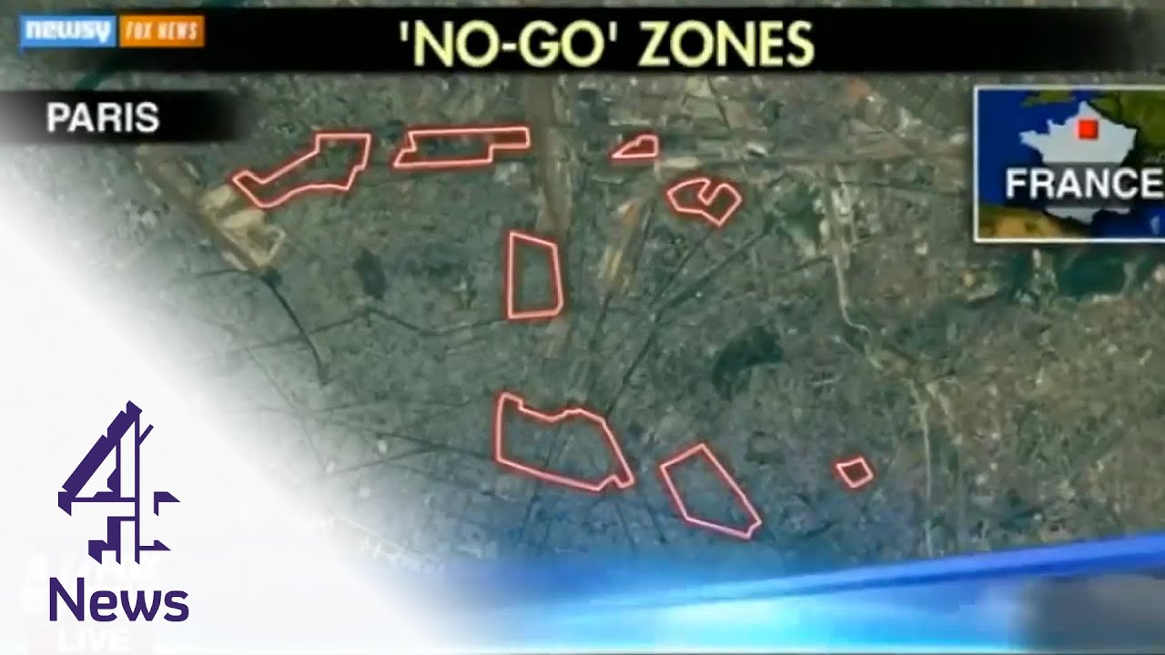 Paris fights back against claims of 'no-go' areas from Fox News | Channel 4  News - YouTube