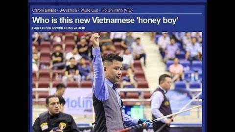 Cơ thủ Nguyễn Đức Anh Chiến đánh xuất sắc, báo quốc tế  truy lùng” thân thế