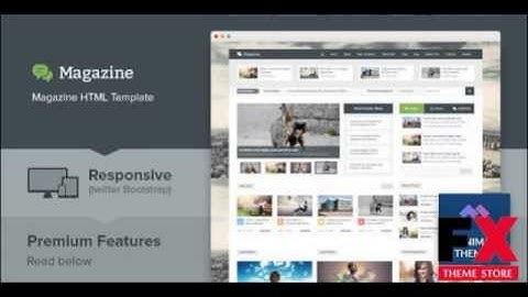 Preview Magazine - Responsive Multipurpose HTML Template TFo