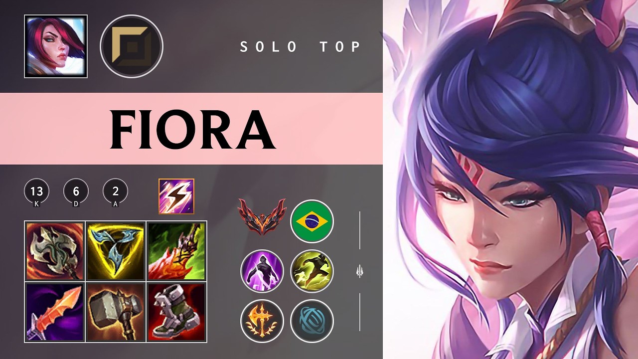 Fiora Top vs Aatrox - BR Grandmaster Patch 26.05