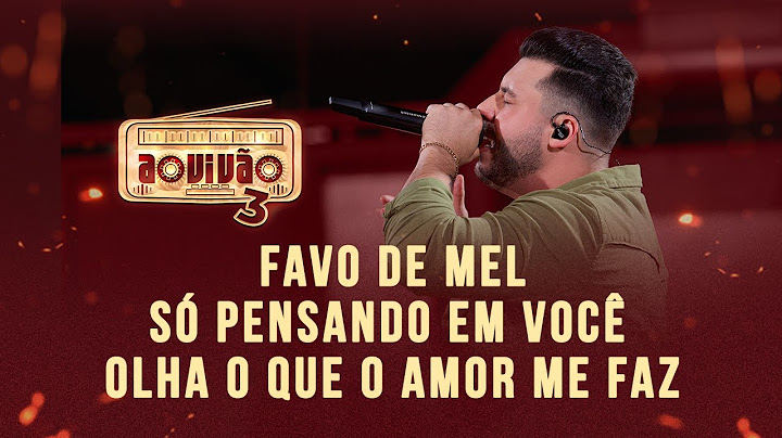 Murilo Huff - Favo de Mel / Só Pensando Em Você / Olha o que o Amor me Faz (Ao Vivão 3)