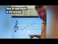 How to read music in 90 seconds 