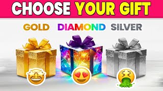 Choose Your Gift! 🎁 Diamond, Gold or Silver ⭐💎