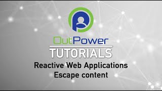 OutPower Tutorial - Reactive web applications - Escape Content (OutSystems) screenshot 4