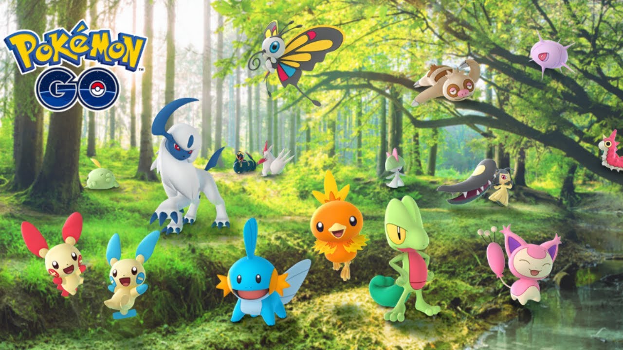 Pokémon GO Défi souvenir 2020 Hoenn YouTube