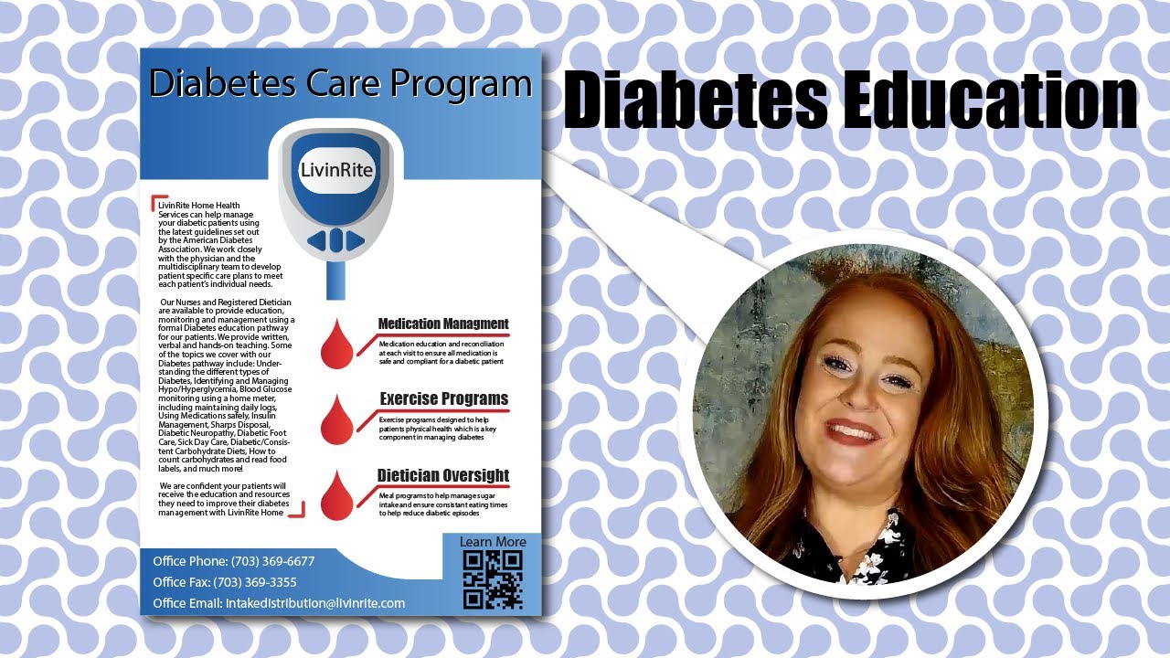 LivinRite Home Health Diabetes Education YouTube