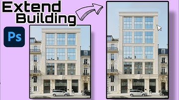 How to Extend a Building in Photoshop 2022 | Extend Whatever Everywhere | 1 Minute Tutorial