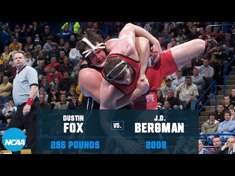 Dustin Fox vs. J.D. Bergman: 2008 NCAA wrestling championships (285 lb.)
