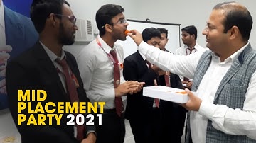 A glimpse of Mid Placement Party for the student who got placement in WIPRO | CIMAGE #placement