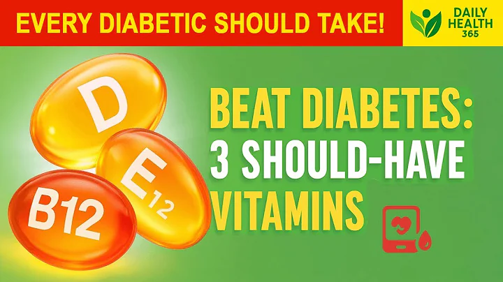 Top 3 Vitamins Every Diabetic Should Take! ( Lower Blood Sugar )