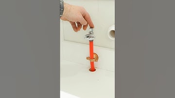 How to Install PEX B Shut Off Valve - #shorts #homerepairtutor