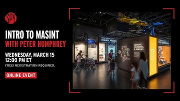 Intro to MASINT with Peter Humphrey