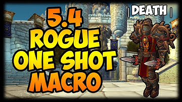 Death | Rogue 5.3 One Shot Macro Guide