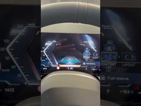 #2025 #bmw #G45 #X3 cluster settings