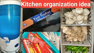 7 kitchen organization tips | how to clean & organized kitchen | space saving organization