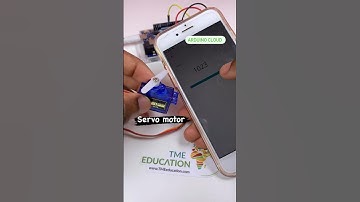 Arduino IoT Cloud, controlando um servo motor #electronica #tecnologia #engenharia
