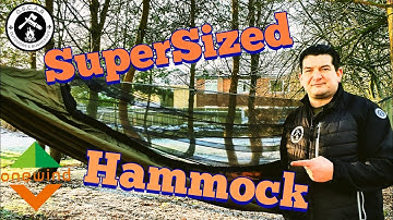 Onewind bugnet hammock | Supersized Hammock for All Year Round.