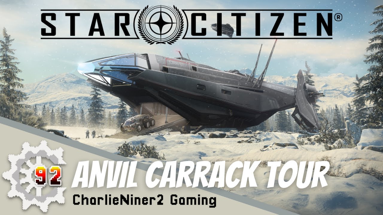 Anvil Carrack Tour and Thoughts - Star Citizen alpha 3.13.1 - YouTube