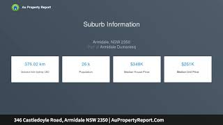 346 Castledoyle Road, Armidale NSW 2350 | AuPropertyReport.Com