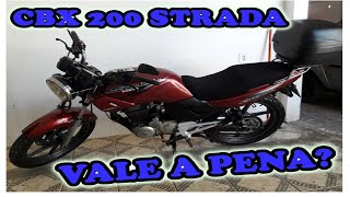 Rodolfinho da Z- Testando Honda CBX 200 STRADA 2000. 