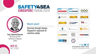 2025 SAFETY4SEA Singapore Forum, Capt. Daknash Ganasen, MPA Singapore, Maritime safety
