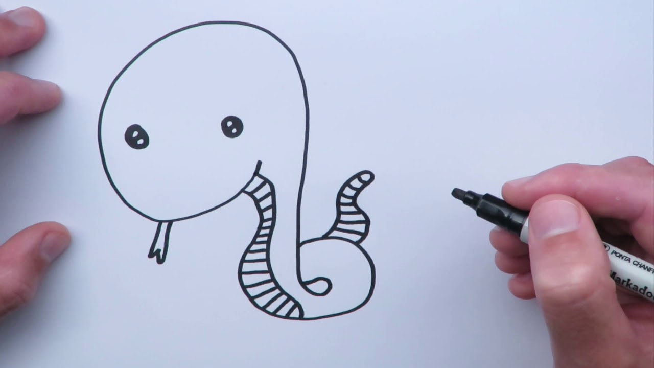 Como Desenhar Cobra