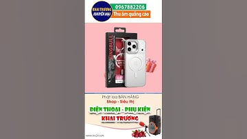 Thu âm Quảng cáo KHAI TRƯƠNG cửa hàng điện thoại phụ kiện Hoàng Linh mobile