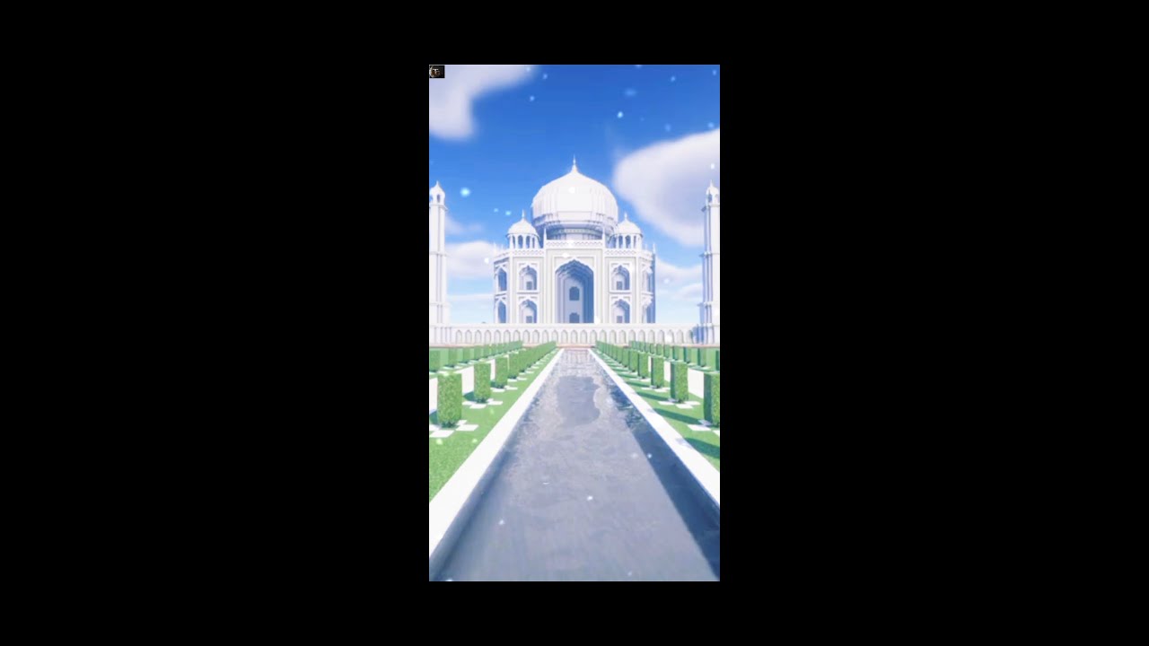 Taj Mahal Build Timelapse | Minecraft 