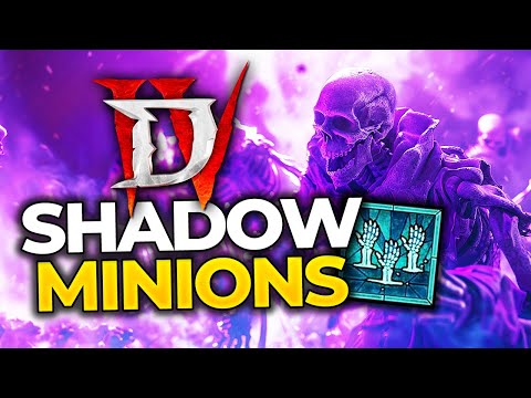 S+ TIER SHADOW MINION NECRO S4 BUILD GUIDE! Shadow Minion Necromancer Diablo 4 Season 4 Build Guide