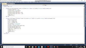Praktikum 9 ( Array ) menggunakan Microsoft visual studio 2010