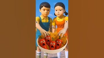 Squid Game AI Korean Snack ASMR #squidgame #squidgame2 #ai #asmr