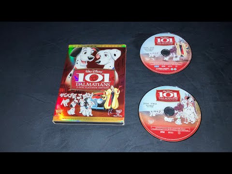 Opening To 101 Dalmatians Platinum Edition 2008 DVD Both Discs 