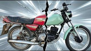 I Spent 5 Months Turning a Rusty 1980s Suzuki AX100 Into My Dream 175cc Build